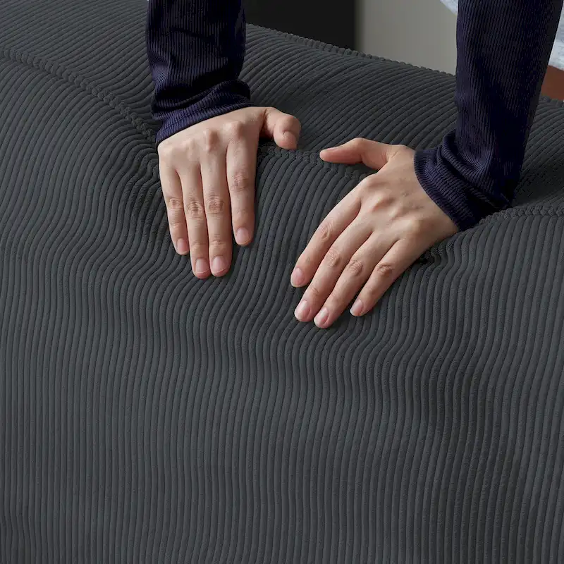 Modern Modular Sectional Sofa with 3 Pillows, Convertible Living Room Couch with Ottomans