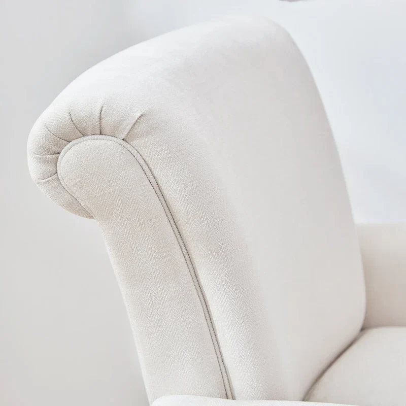 Classic Upholstered Accent Chair Set of 2