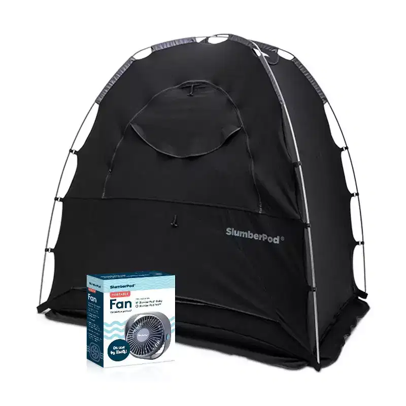 Blackout Portable Privacy Pod with Fan