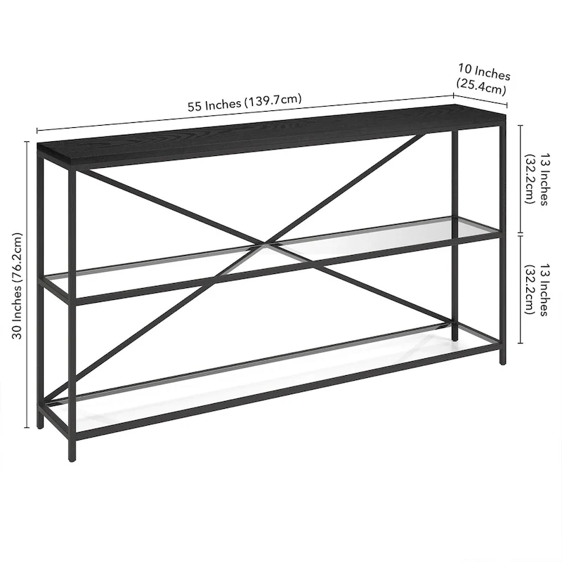 Fionn 55 Wide Rectangular Console Table - 55 Wide