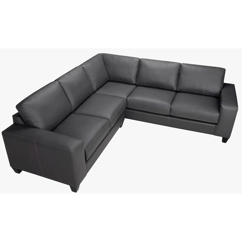Paulina Top-grain Italian Leather Sectional Sofa
