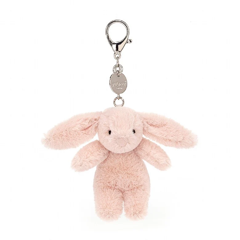 Jellycat Bag Charm Bashful Bunny Blush 8cm