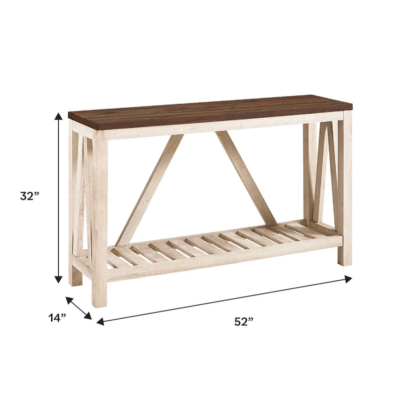Middlebrook Paradise Hill A-Frame Entry Table