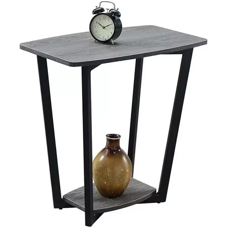 HomeStock Rectangle Metal Table Top End Table 1 -piece