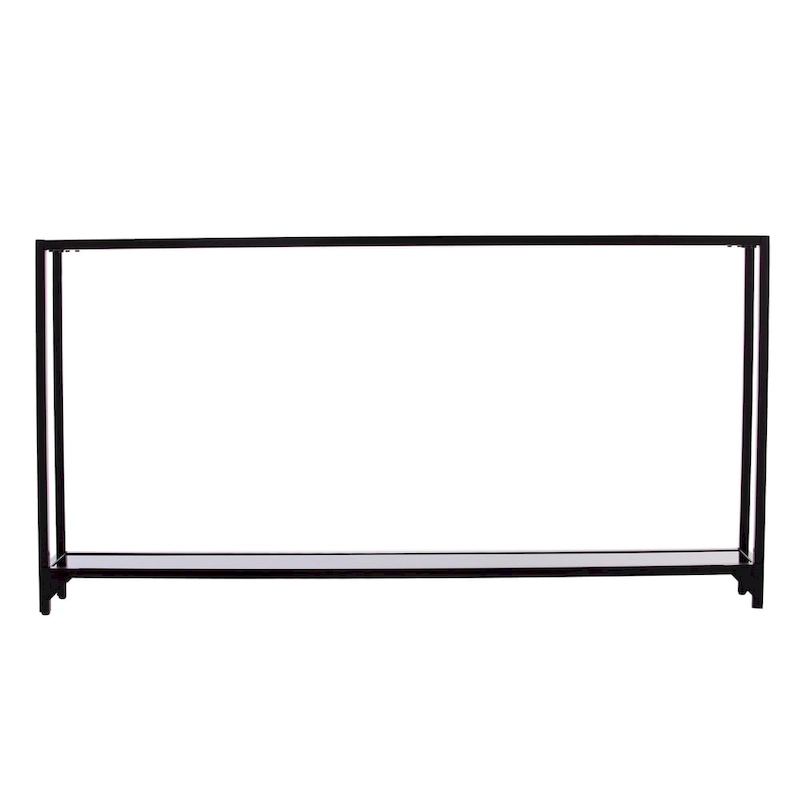 SEI Furniture Glenn Narrow Metal Console Table