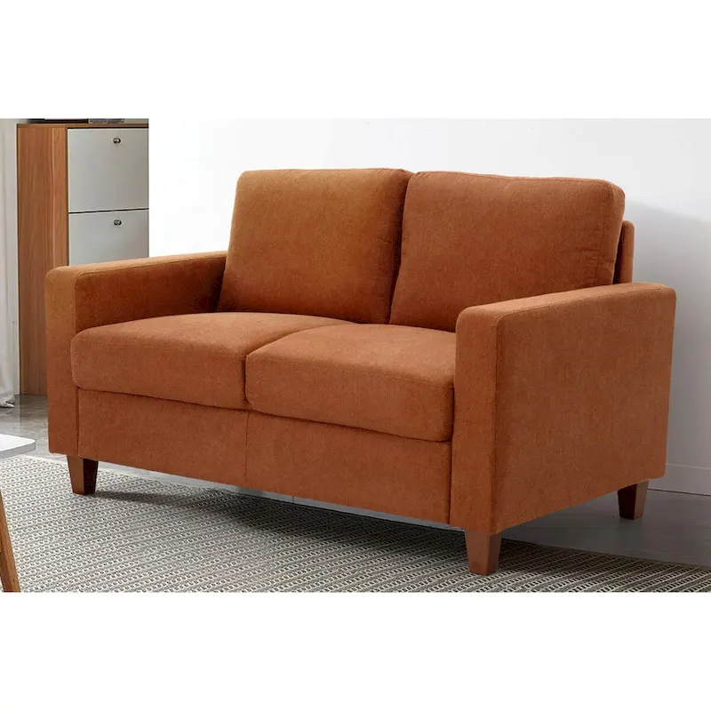 55 In Transitional Upholstered Living Room Loveseat