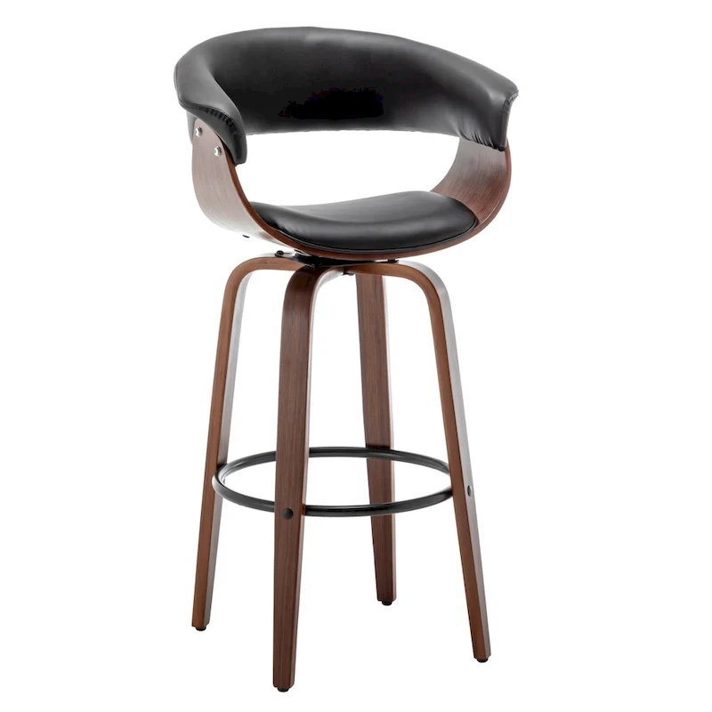Lalit Padded Modern Bar Stool (Set of 2 Stools)