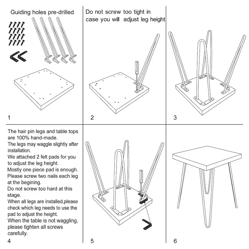 Greenage Wood End Table with Iron Legs