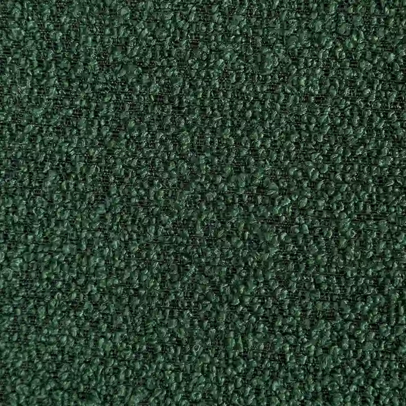 KINWELL 34 Poly Blend Boucle Fabric Upholstered Swivel Armchair