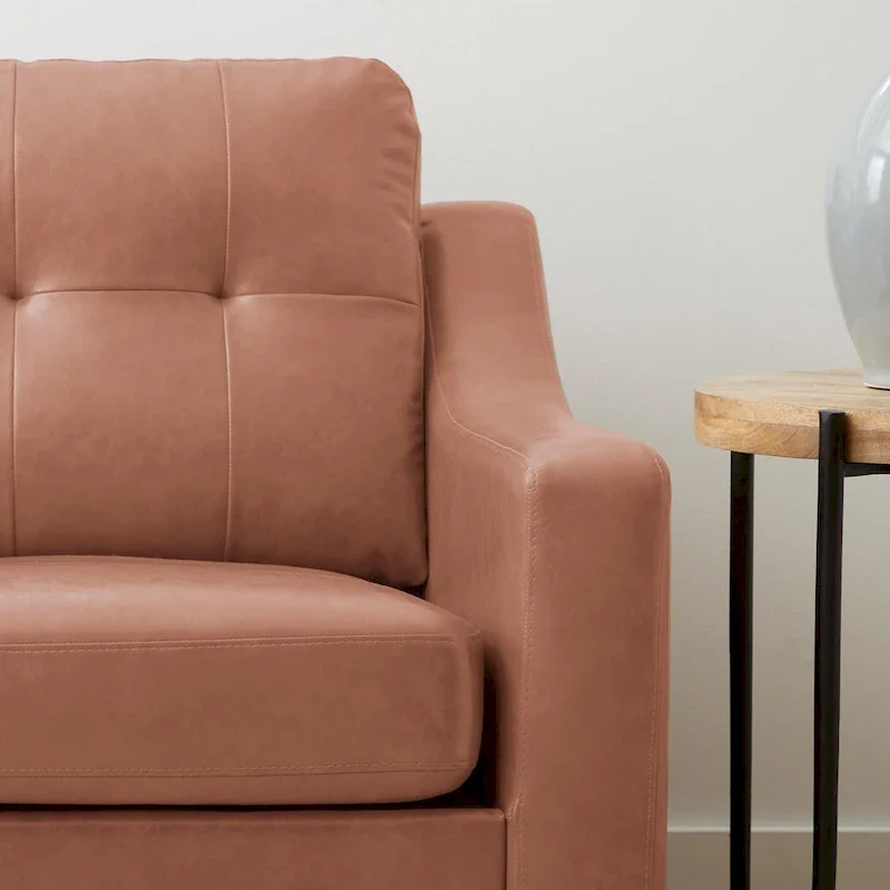 Brookside Ellen 75 Upholstered Scooped Arm Sofa