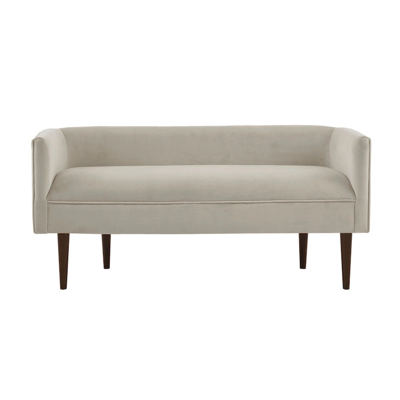 Madison Park Lovisa Cream Accent Bench