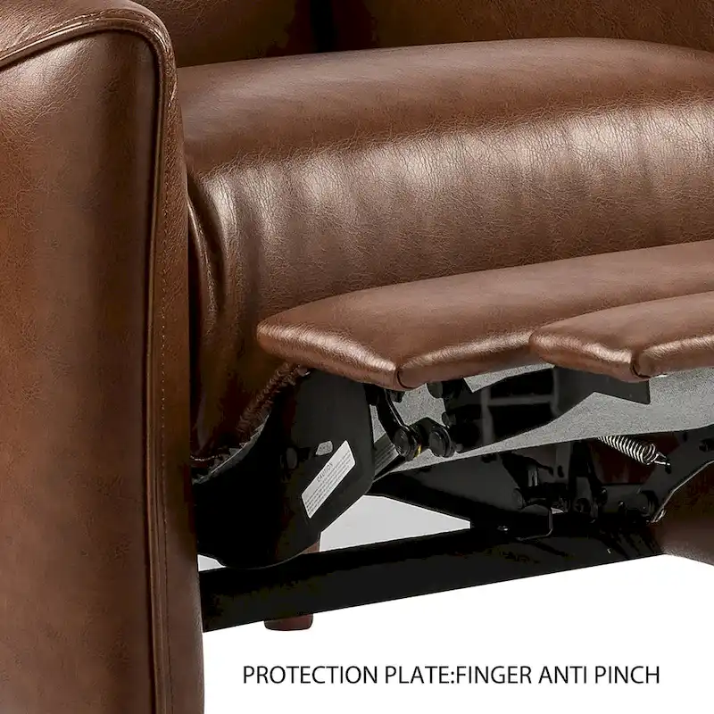 Christopher Knight Home Upholstered Push Recliner Chair