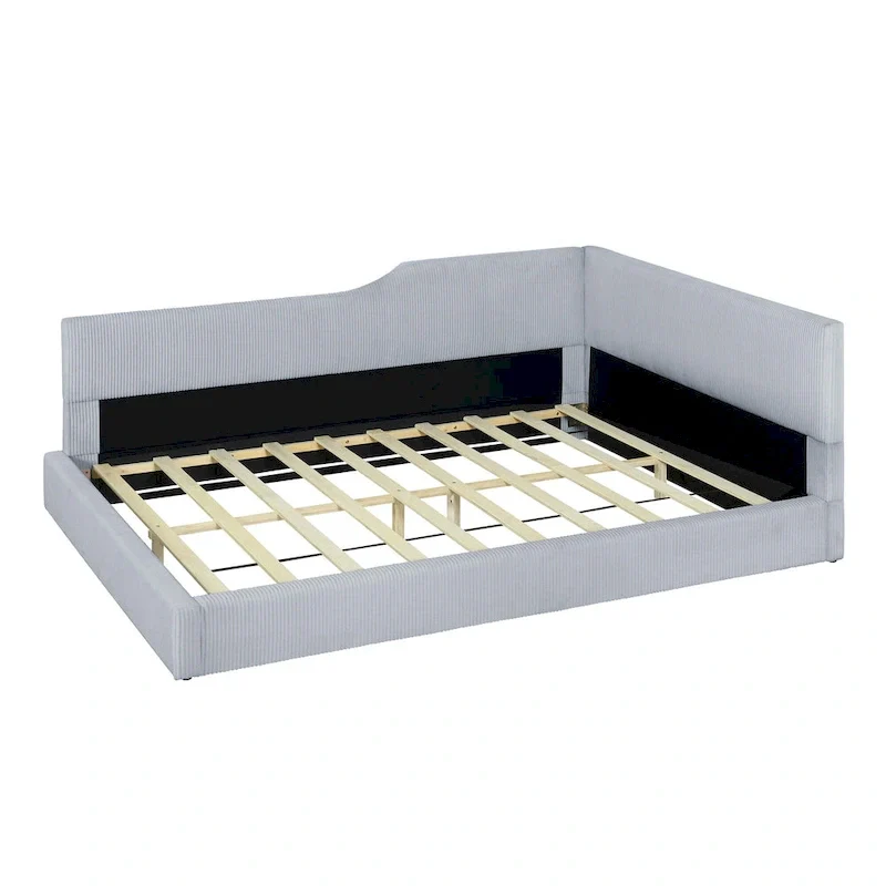 Full L-Shaped Daybed with Solid Frame