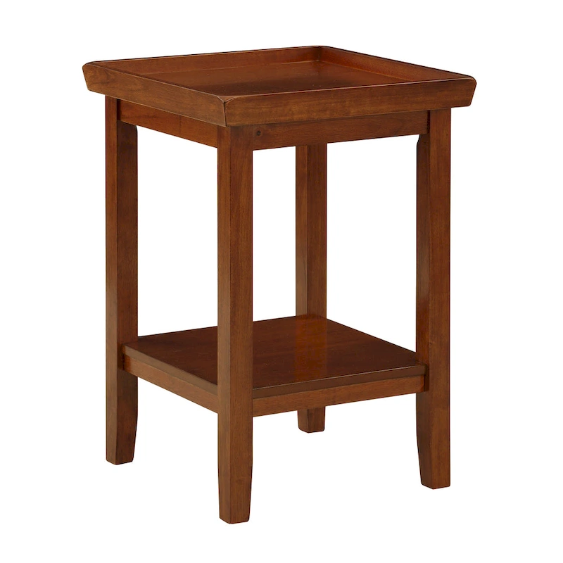 Convenience Concepts Ledgewood End Table with Shelf