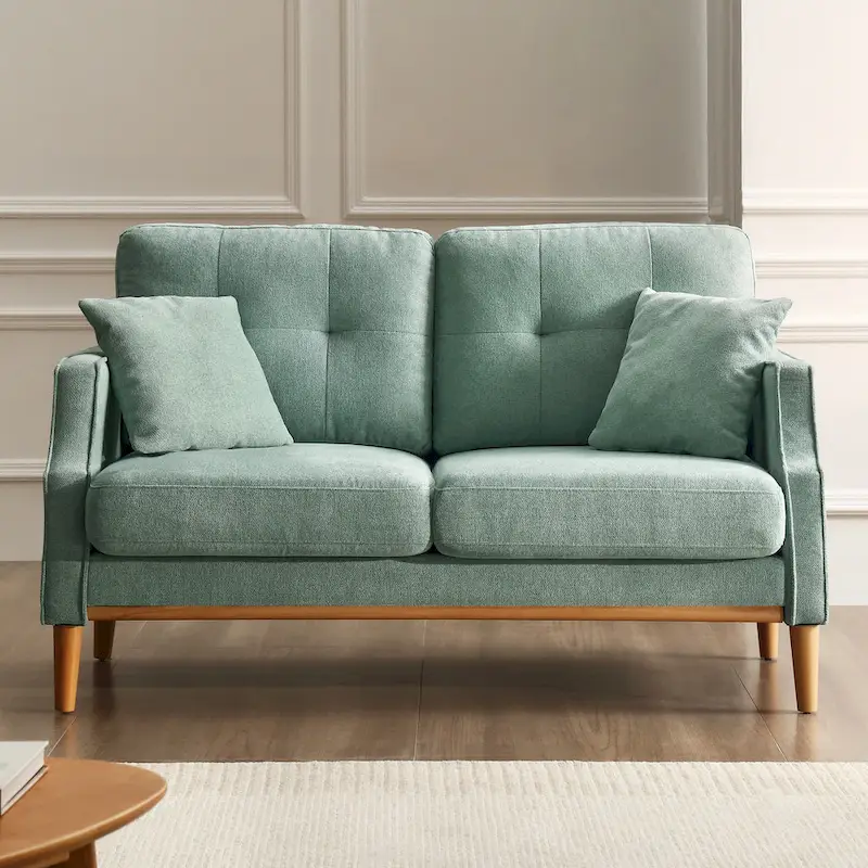 Modern Loveseat Sofa with USB Charge