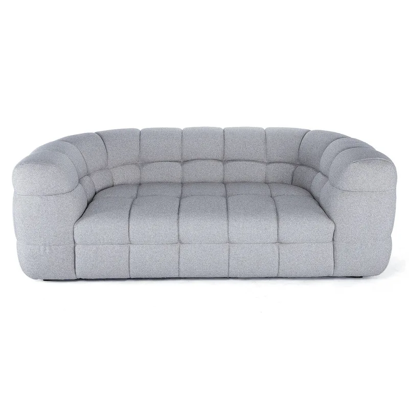 Mlange Tufted Curved Sofa