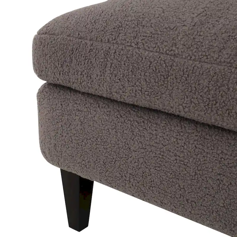 Nabo Modern Fabric Accent Chair with Cushion Back by Christopher Knight Home