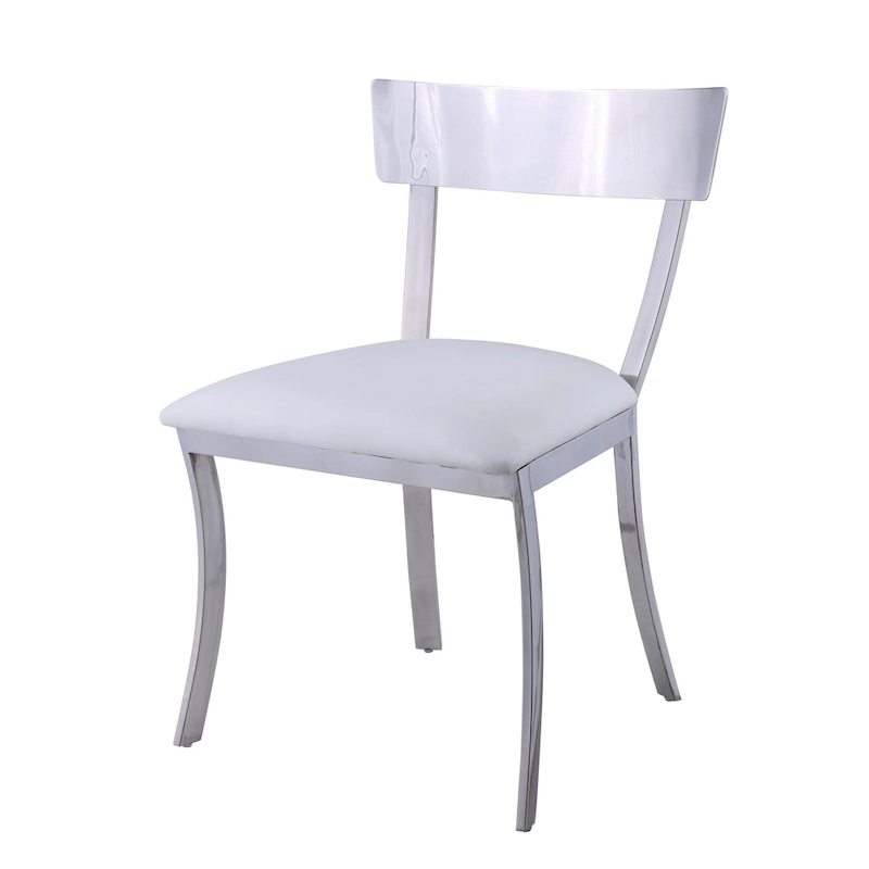 Somette Melanie Curved Back Dining Chair, Set of 2