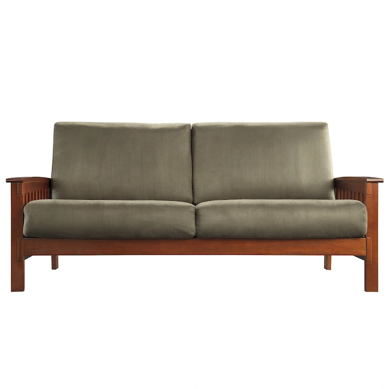 Hills Mission-style Oak Sofa by iNSPIRE Q Classic