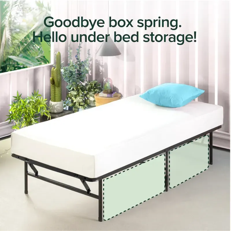 Priage by ZINUS 14 Inch SmartBase Tool-Free Assembly Mattress Foundation