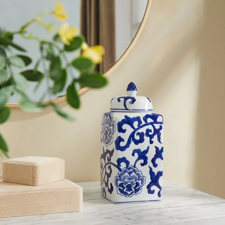 Acroma Handmade Modern Ceramic Ginger Jar