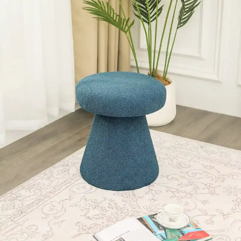Mushroom Ottoman Large Soft Foot Stool