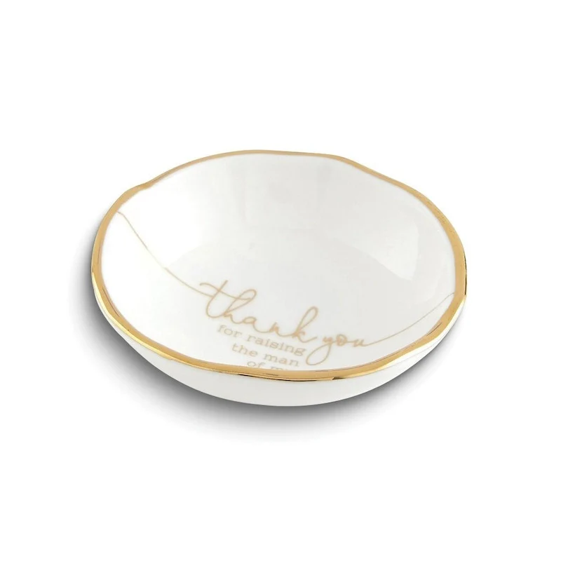 Curata Thank You.Man of My Dreams Ceramic Jewelry Dish