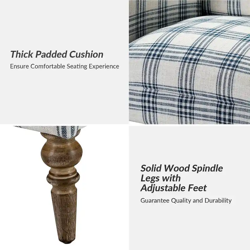 Mandan 29.5 Wide Traditional Accent Armchair with Solid Wood Legs Set of 2 by HULALA HOME