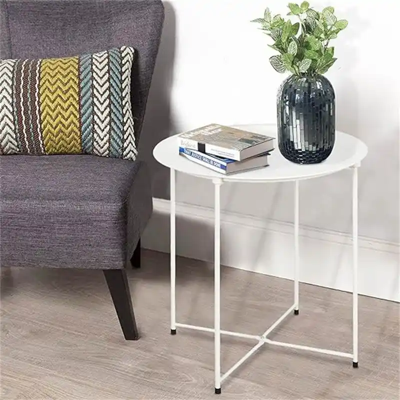 Tray Metal Side Table