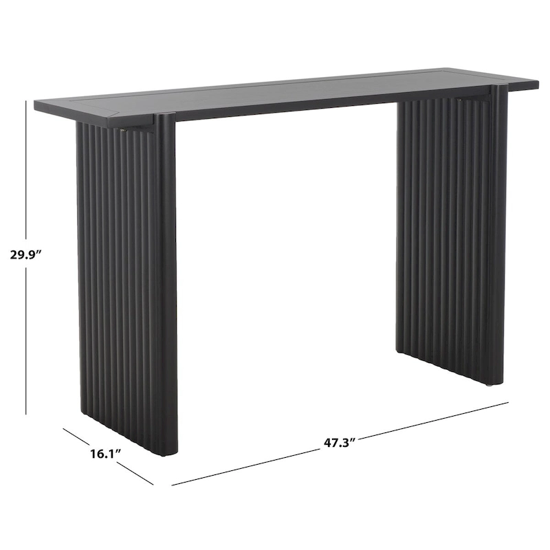 SAFAVIEH Eilika Console Table - 59 W x 15 D x 19 H - 47Wx16Dx30H