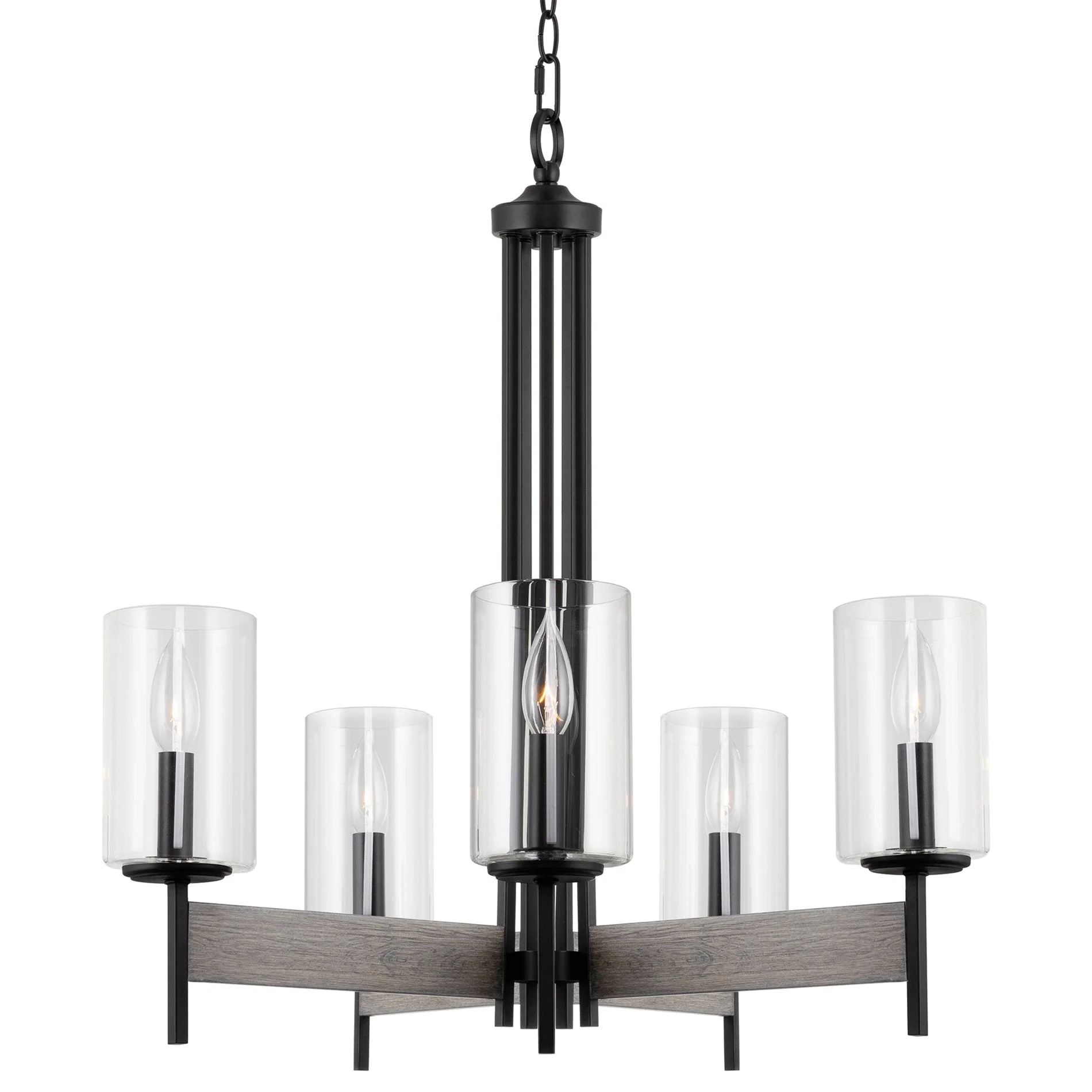 Winston 26 5-Light Modern Farmhouse Dining Room Chandelier