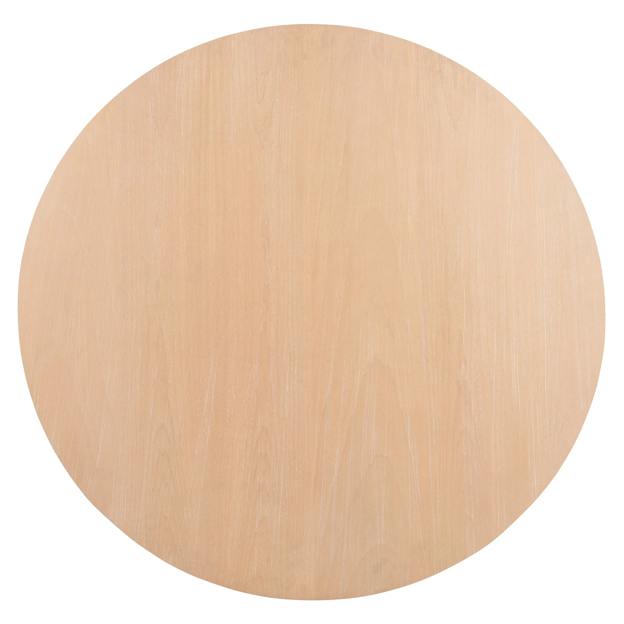 Walker Edison | Charming 5-Piece Rustic Round Dining Set with Chairs and Curved Bench