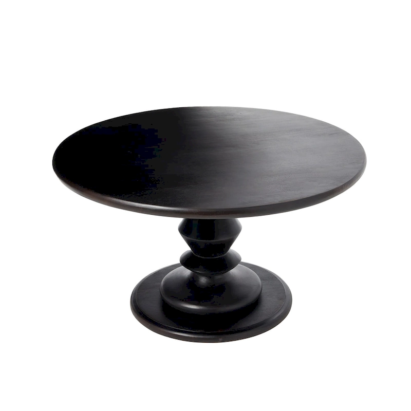 Berns Solid Wood Pedestal Coffee Table