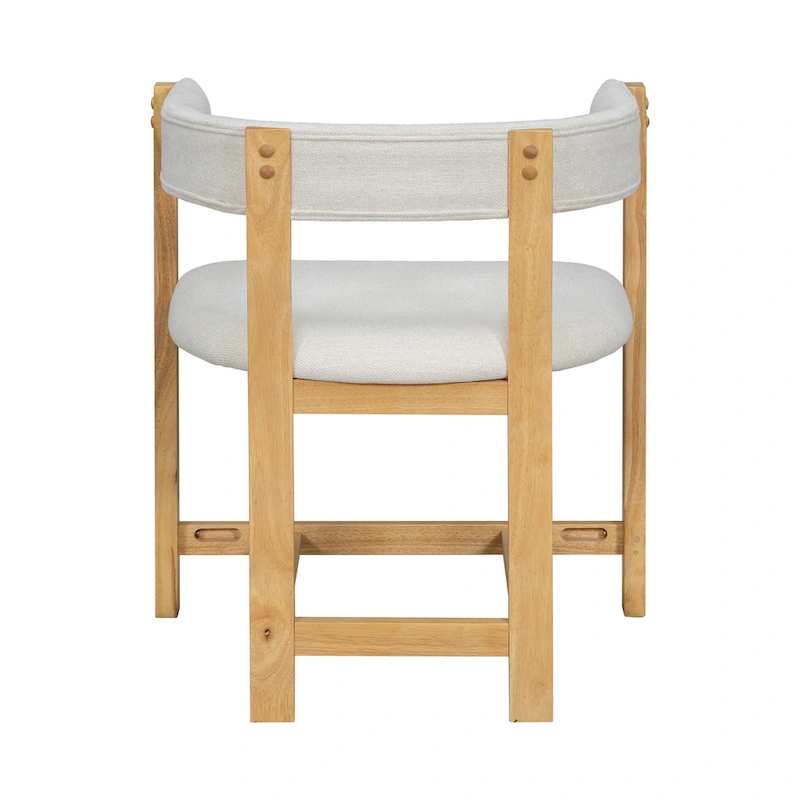 Christopher Knight Home - Bennett Elegant Barrel-Back Dining Armchair Set of 2