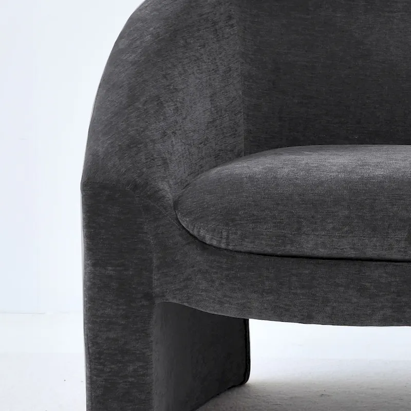 Upholstered Barrel Chair
