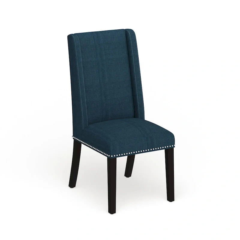 Fabric Upholstered Dining Chairs (Set of 2)