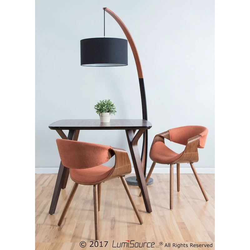 Folia Mid-century Modern Square Dining Table