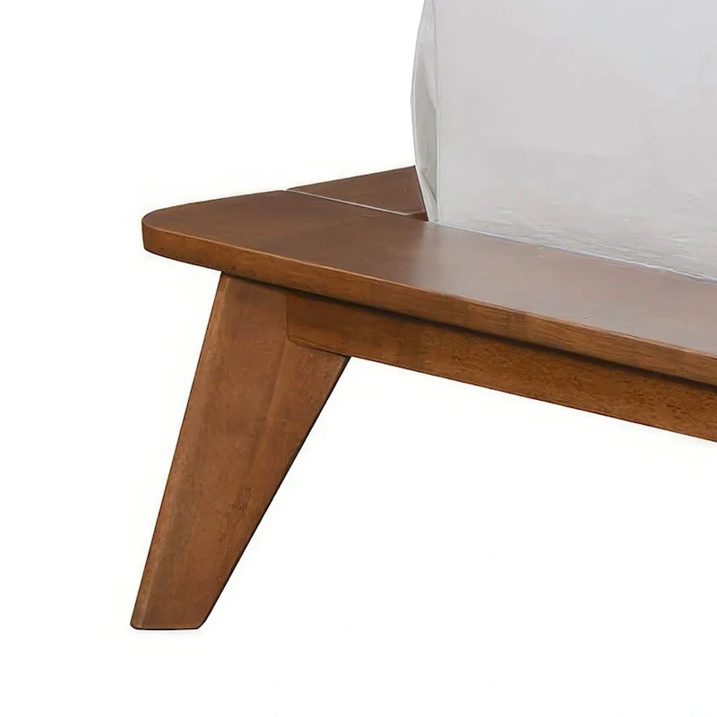 Midcentury 3-Piece Walnut Low Profile Wood Bedroom Set