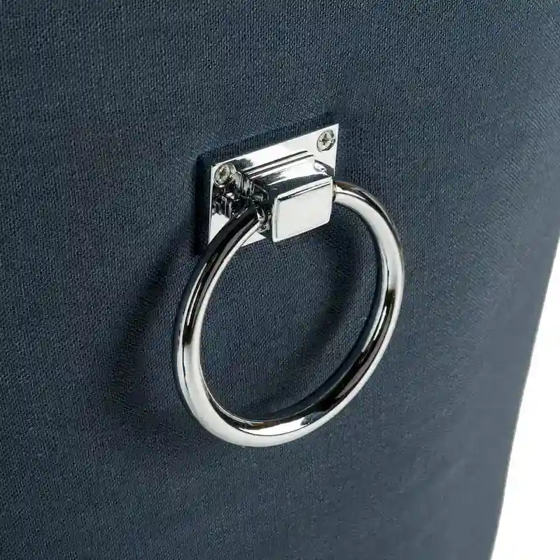 SAFAVIEH Dottie 26-inch Tufted Wing Back Counter Stool - Grey / Espresso (Set of 2) - 22.5 x 25 x 41 - 22.5 x 25 x 41