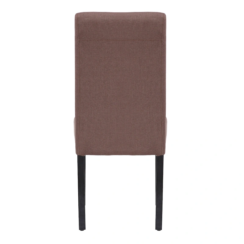 Grandview Upholstered Linen Fabric Dining Chair (Set of 2)