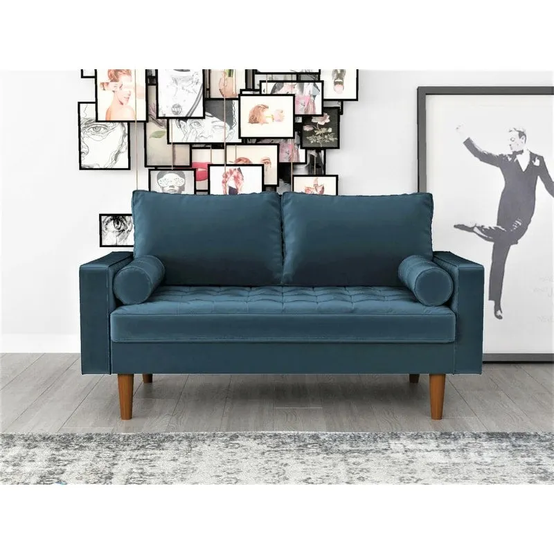 US Pride Mac Velvet Loveseat