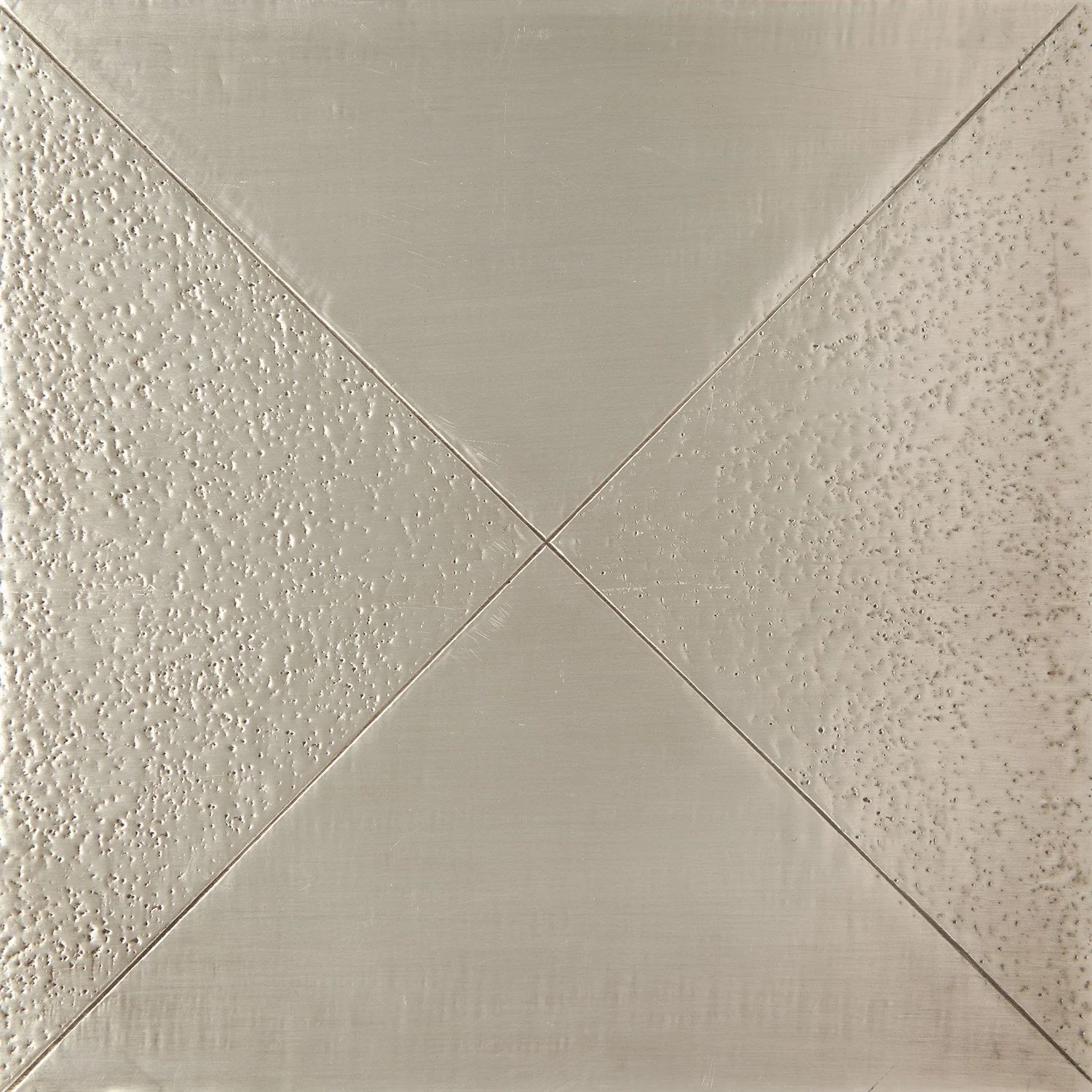 Triangle Cabinet-Silver