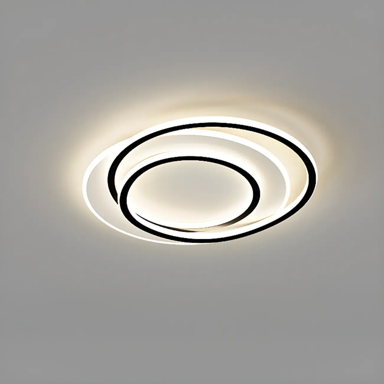 Modern LED Flush Ceiling Light with Third Gear Dimming
