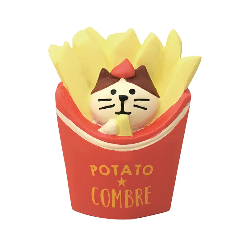 Decole Concombre Figurine - Christmas Party - Cat Potato Chips