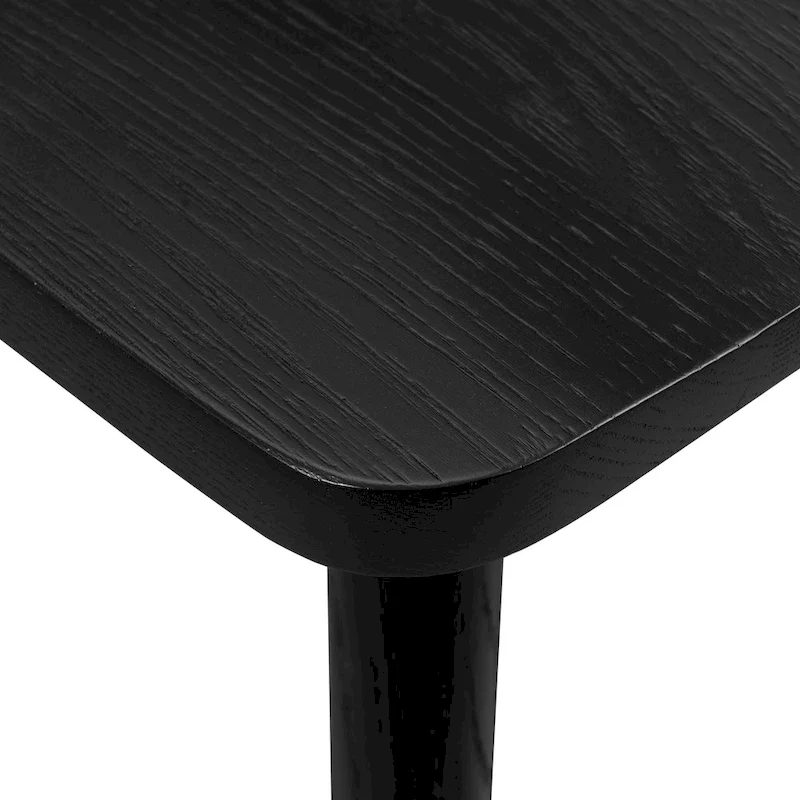 Poly & Bark Hava Dining Chair - Solid Oak Wood with Spindle-Back