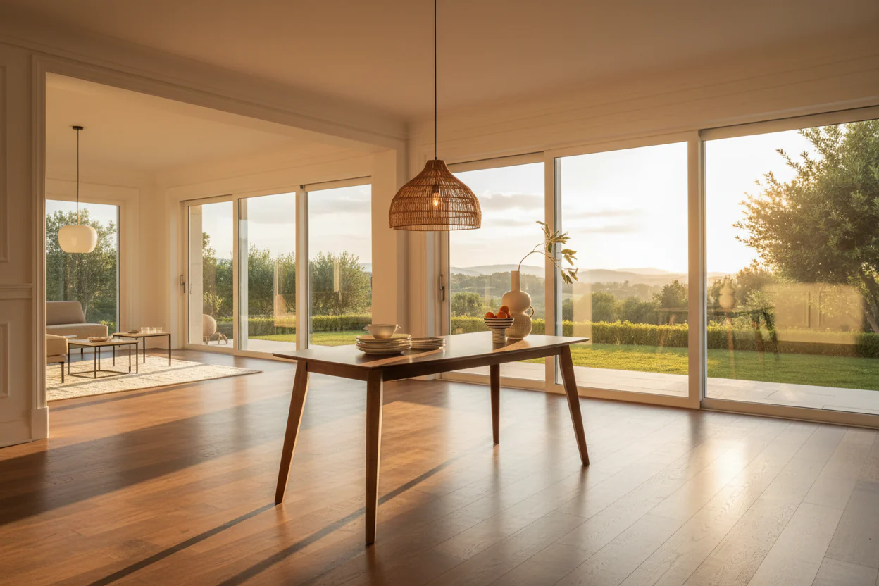 Simple Living Bernard Mid-Century Dining Table