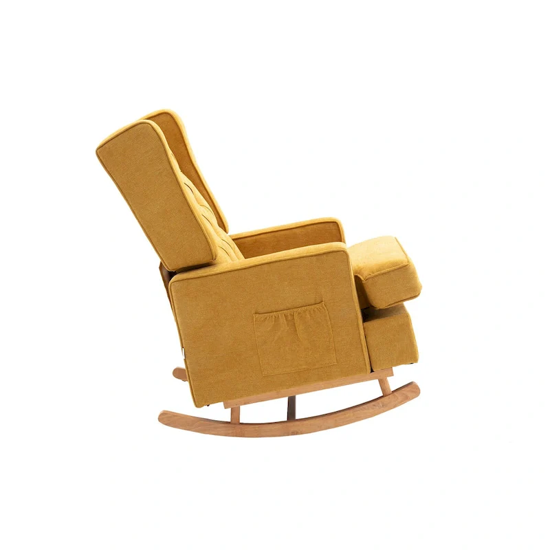 Modern 33.8 Tufted Rocking Chair