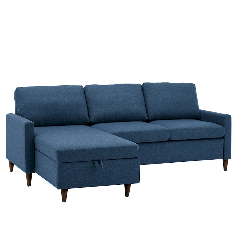 Parker L-shaped Sofa with Storage Chaise by iNSPIRE Q Modern