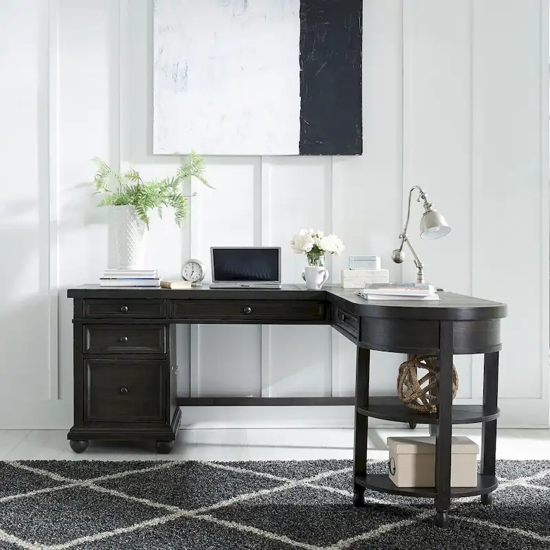 Chalkboard Opt L Shaped Desk Set