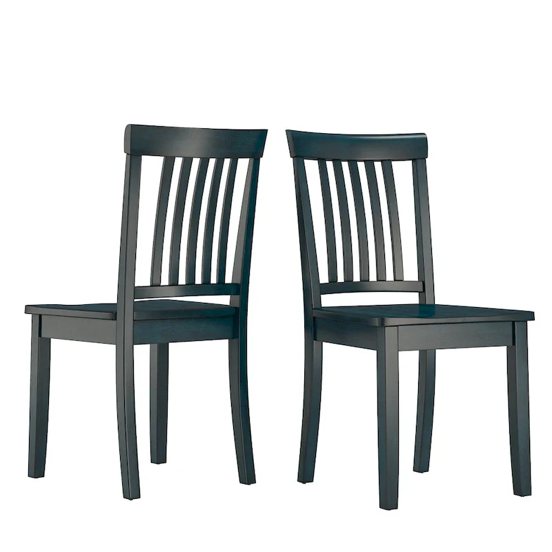 Wilmington II Slat Back Dining Chairs (Set of 2) by iNSPIRE Q Classic